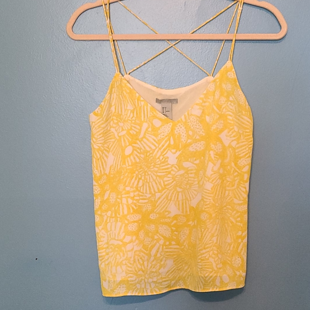 Summery tank, cute criss-cross straps